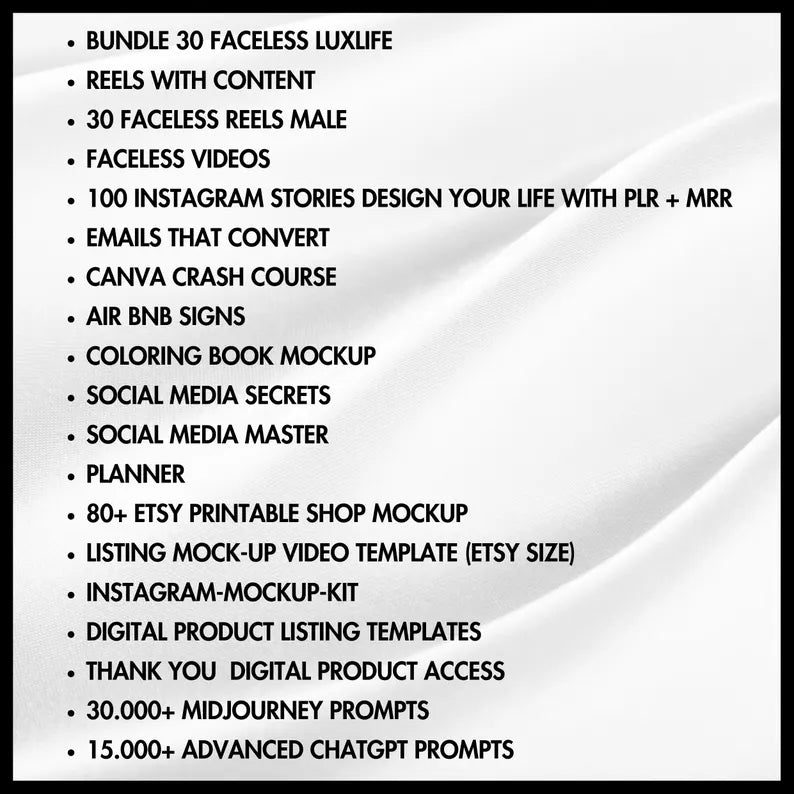 30+ Million Resell Digital Products Bundle Ideal for Passive Income, Featuring Private Label Rights & Master Resell Rights (MRR) (PLR)